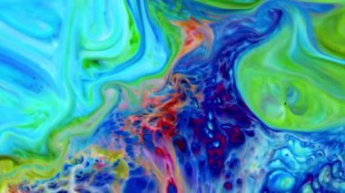 Soyut, renkli resimlerin bir karışımı ile yapıldı. Hareket grafikleriniz ve diğer görsel öğeleriniz için öge.