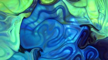 Bu stok videosunda, boya pigmentinin hafif boya ile ayrıldığı yağ boyasının yavaş çekim görüntüleri yer alıyor. Bu klibi yaratıcı konsept videoları, sunumlar ve daha fazlası için arka plan olarak kullan.