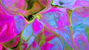 Bu stok videosunda, boya pigmentinin hafif boya ile ayrıldığı yağ boyasının yavaş çekim görüntüleri yer alıyor. Bu klibi yaratıcı konsept videoları, sunumlar ve daha fazlası için arka plan olarak kullan.