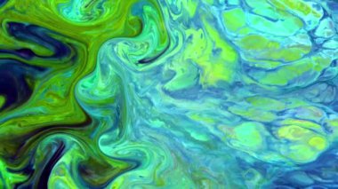 Psikedelik Resimli Soyut Arkaplan Canlı Sıvı Renk Doku Görüntüsü.