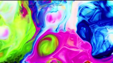 Bu stok videosunda, boya pigmentinin hafif boya ile ayrıldığı yağ boyasının yavaş çekim görüntüleri yer alıyor. Bu klibi yaratıcı konsept videoları, sunumlar ve daha fazlası için arka plan olarak kullan.