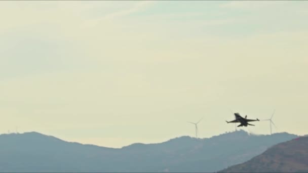 Soloturk Realizando Demonstração Aviação 2023 Filmagem — Vídeo de Stock