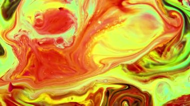 Soyut Sonsuz Renk Döngüleri ve Patlamaları.