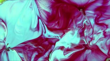 Yavaş Hareketli Makro Desen Sanatsal Kavramsal Renk Yüzey Taşıyıcı Yüzey Sıvı Boya Sıçratma Sanatı DokusuName.