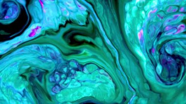 Soyut Sıvı Sanatı Kozmik Karmaşık Girdap Dokulu Arkaplan Görüntüsü.