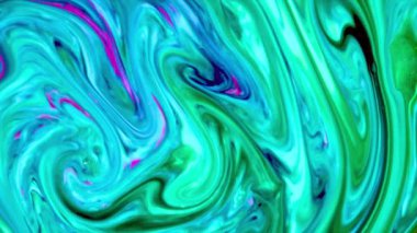 Psikedelik Resimli Soyut Arkaplan Canlı Sıvı Renk Doku Görüntüsü.