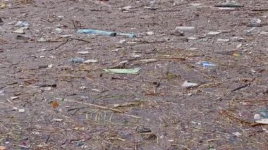 Deniz Suyu Kirliliği ve Deniz Çöplüğü Görüntüleri.