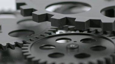 Kapatma Mekanizması Çalışanları Endüstriyel Makineler Görüntüsü.