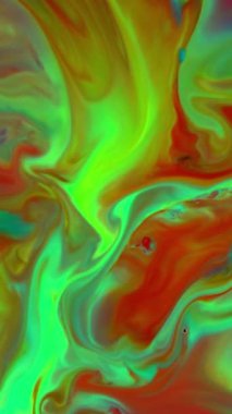 Soyut, hareketli grafikleriniz ve diğer görsel öğeleriniz için dikey renkli boyaların bir karışımı ile yapıldı..