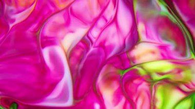 Mürekkep Akımı Akrilik Karışık Renkli Sıvı Arkaplan Görüntüsü.