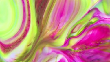 Sıvı sanat dokusu. Yanardöner boya efektli soyut arkaplan. Sıvı akrilik çizimler, akışlar ve sıçramalar. Web sayfası arkaplanı için karışık boyalar.