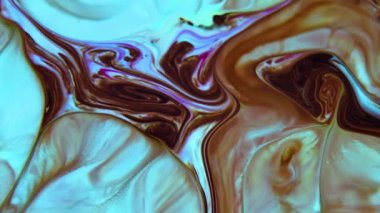 Bu stok videosunda hareket halinde olan soyut bir sıvı yağ tablosu yer alıyor. Reklamlar, sunumlar, slayt gösterileri, televizyon ve filmler için metin arkaplanı ve daha fazlası için bu yağ hareketini kullanın.
