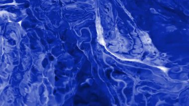 Soyut Organik Hipnotik Renkli Boya Yayılıyor.