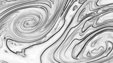 Abstract Background of  Liquid Paint Spreads Texture Footage.
