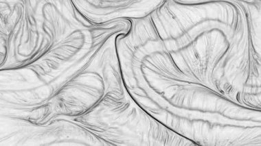 Abstract Background of  Liquid Paint Spreads Texture Footage.