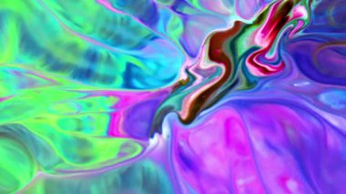 Bu video, yavaş çekimde yayılan koyu renkli boya karışımının aşırı yakın çekim görüntülerini içeriyor. Harmanlandıklarında, bu renkler hareketli grafiklerde bileşik element olarak kullanılabilecek güzel bir doku tasarımı oluştururlar..