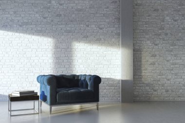 3D tasviri, büyük lüks, modern, parlak iç mekânlar sunuyor. Oturma odasındaki model bilgisayarlar dijital olarak oluşturuluyor.