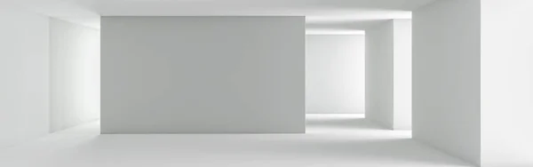 Stor Lyx Moderna Ljusa Interiörer Vardagsrum Mockup Illustration Rendering Dator — Stockfoto