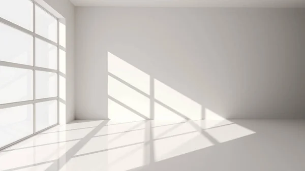 Stor Luksus Moderne Lyse Interiører Levekustmodell Gjengivelsesdatamaskin Digitalt Generert Bilde – stockfoto