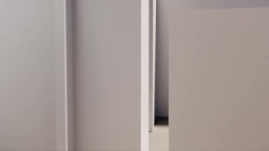 3d video rendering footage contemporary interior design of the living room. Stylish interior of the living room