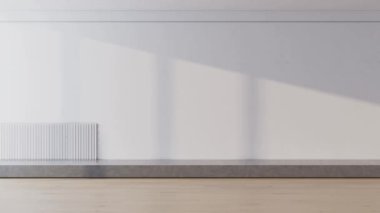 3D video görüntüleme modern modern tasarım. Şık iç mekan