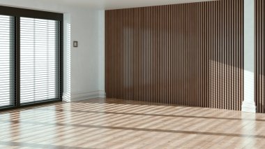 Büyük lüks modern rahatlama ve konforlu parlak iç mekan oturma odası tasviri 3 boyutlu tasvir