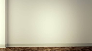 Büyük lüks, modern, parlak iç mekan. Oturma odası tasviri 3D canlandırma.