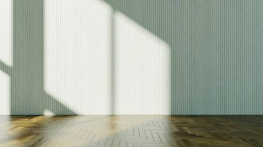 Büyük lüks, modern, parlak iç mekan. Oturma odası tasviri 3D canlandırma.