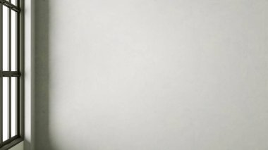 Büyük lüks, modern, parlak iç mekan. Oturma odası tasviri 3D canlandırma.