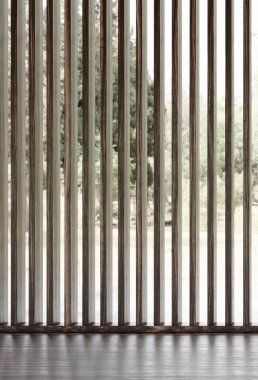 Büyük lüks, modern, parlak iç mekan. Oturma odası tasviri 3D canlandırma.