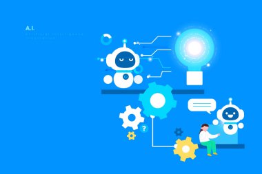 Yapay Zeka Asgari İllüstrasyon