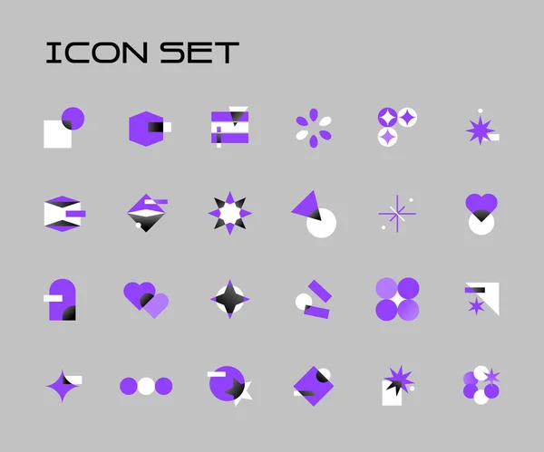 Simply Grab Point Icon Set — стоковый вектор