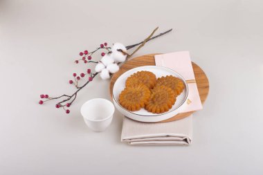 Geleneksel bayram hediyesi konsept fotoğrafı