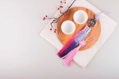 Geleneksel bayram hediyesi konsept fotoğrafı