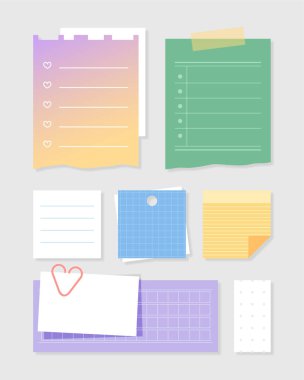 Basit Not Kağıdı Çizimi 