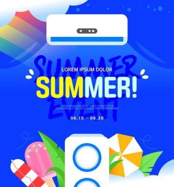 Yaz Alışveriş İndirim Şablonu