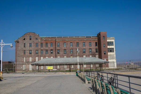 Hospital Tuberculosis Neponsit Beach Abandonado Rockaway Queens —  Fotos de Stock