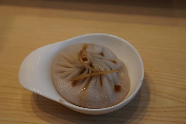 Färsk Och Varm Kinesisk Dumpling — Stockfoto