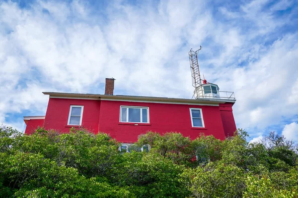มาร เกตต กรกฎาคม 2022 Marquette Harbour Lighthouse เดอะมาร ตฮาร เบอร — ภาพถ่ายสต็อก