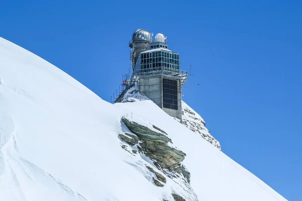 Jungfraujoch Switzerland May 2017 Sphinx Observatory Astronomical Observatory Located Jungfraujoch — Stock Photo, Image