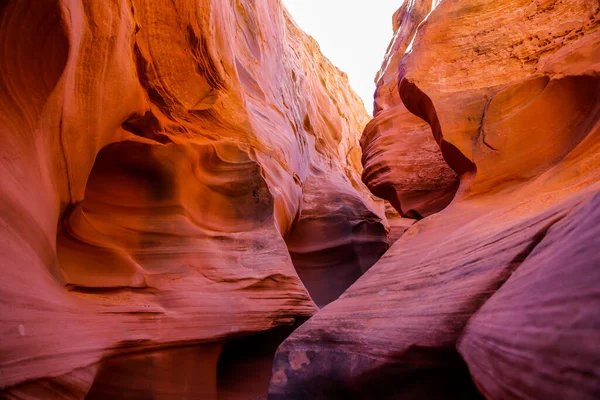 Lower Antelope Canyon Arizona Estados Unidos Ele Está Localizado Navajo — Fotografia de Stock