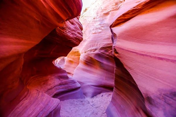 Nedre Antelope Canyon Arizona Usa Det Ligger Navajo Mark Nära — Stockfoto