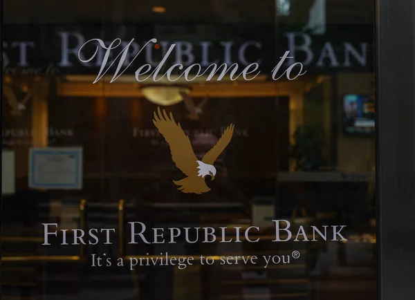 New York Mai 2023 Die First Republic Bank Befindet Sich — Stockfoto