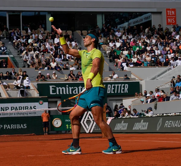 Paris France May 2022 Grand Slam Champion Rafael Nadal Spain — Foto de Stock