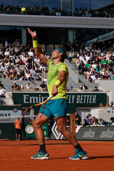 Paris France May 2022 Grand Slam Champion Rafael Nadal Spain — Stock Fotó