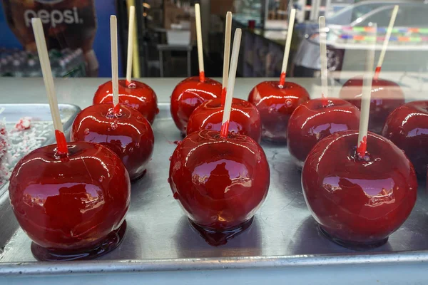 World famous Red Candy Apple