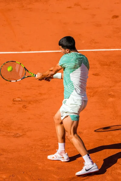 Paris France Mai 2023 Joueur Tennis Professionnel Carlos Alkaraz Espagne — Photo