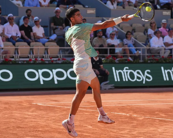 Paris France May 2023 Professional Tennis Player Carlos Alkaraz Spain — Stock Photo, Image