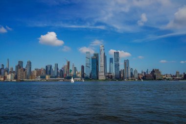 Manhattan 'ın göbeğinden New Jersey Rıhtımı manzarası