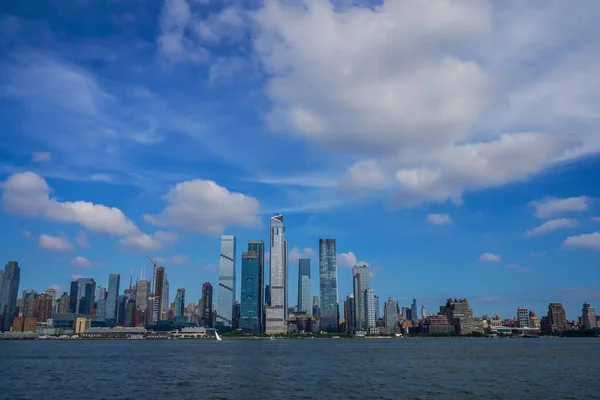 Widok Panoramę Manhattanu New Jersey Waterfront — Zdjęcie stockowe